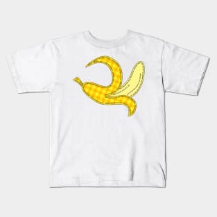Patchwork Bananas Kids T-Shirt